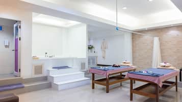 Baño turco, masajes tailandeses