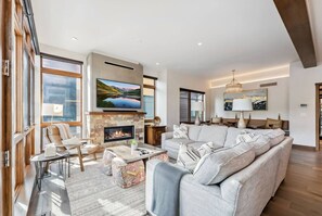 تلفزيون، مدفأة