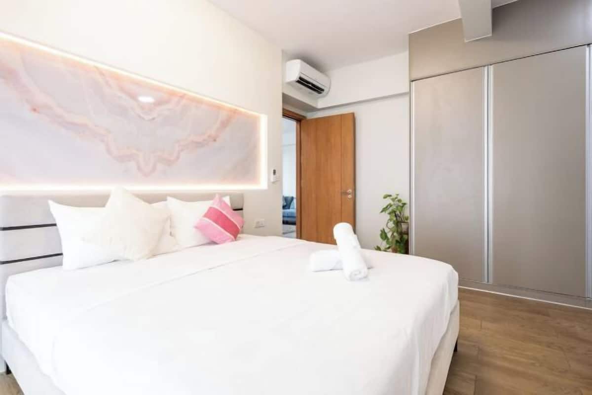 1 habitación, tabla de planchar con plancha y wifi gratis