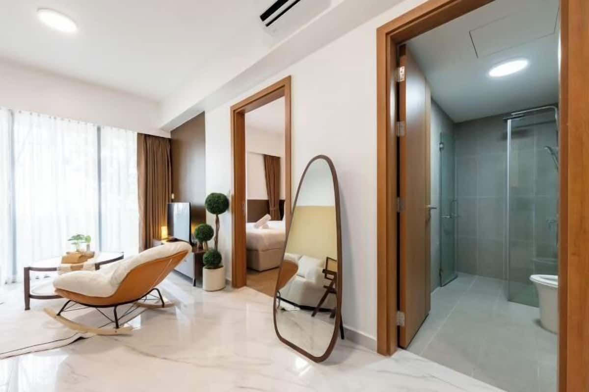 1 habitación, tabla de planchar con plancha y wifi gratis