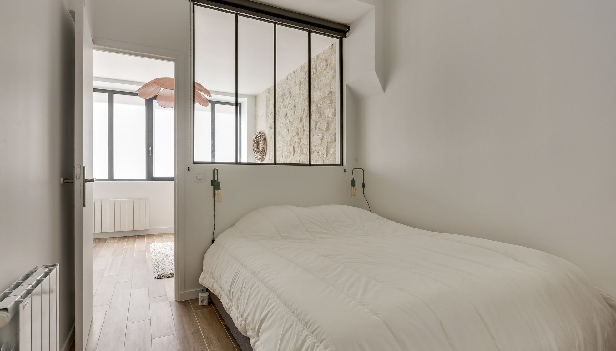 1 chambre, fer et planche à repasser, Wi-Fi, draps fournis