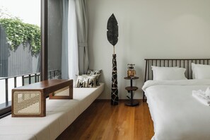 4 habitaciones, cortinas blackout y sistema de insonorización 