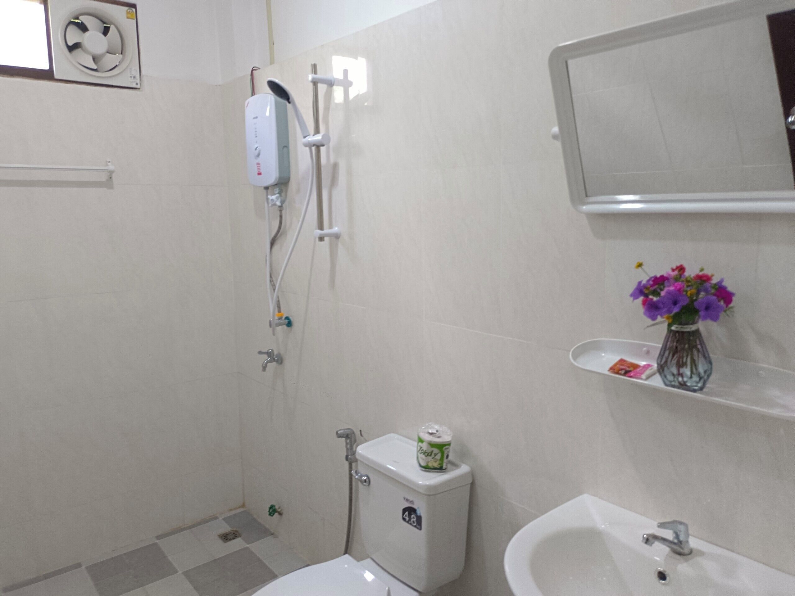 Ducha en el baño
