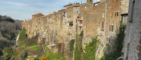 Udsigt fra overnatningsstedet