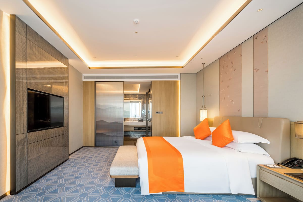 Suite Luxe, vue ville | 1 chambre, couette en duvet d'oie, coffres-forts dans les chambres