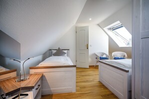 2 chambres, lit parapluie, Wi-Fi gratuit, draps fournis