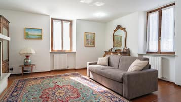 TV connectée, cheminée