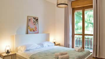 2 slaapkamers, beddengoed