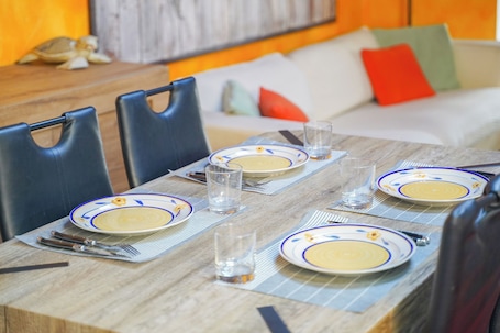 Dining. Corte Antica - Gerla attic appartment P3