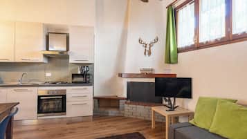 Smart-tv en een open haard