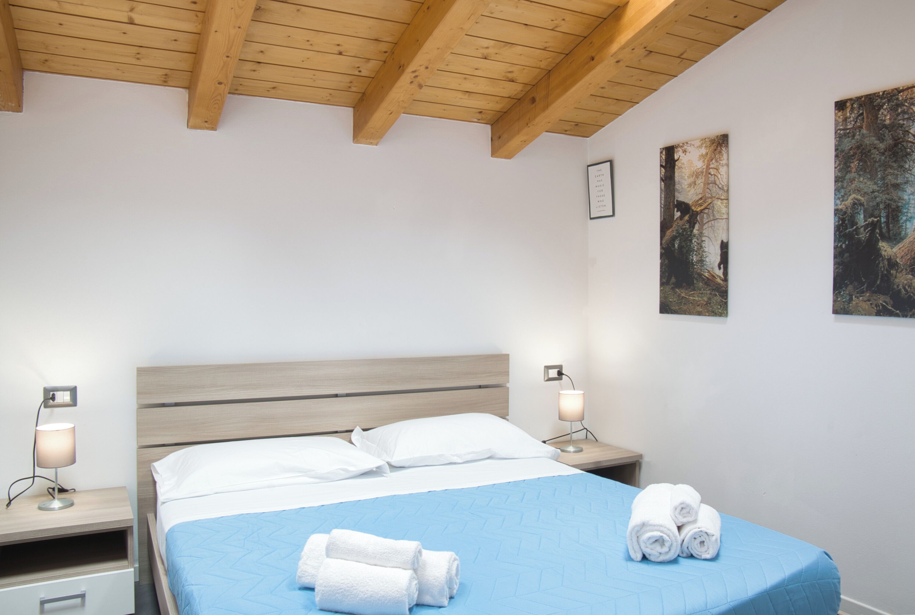 2 makuuhuonetta, ilmainen Wi-Fi, vuodevaatteet