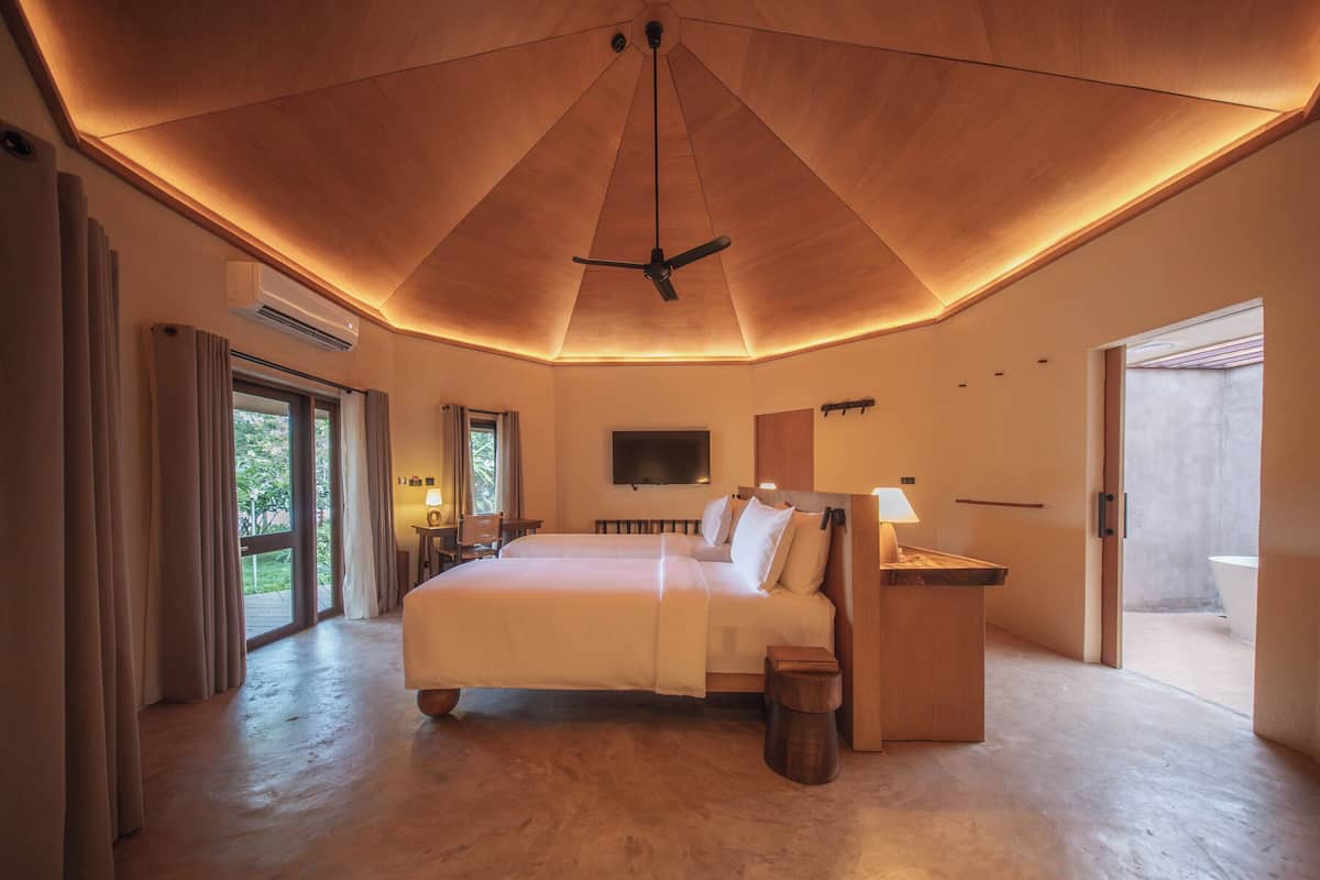 Deluxe Villa, Beach View | 1 bilik tidur, Wi-fi percuma, cadar katil