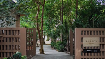 Entrada de la propiedad