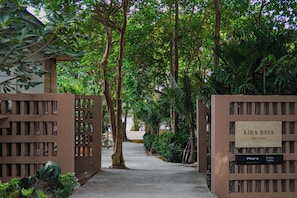 Entrada da propriedade