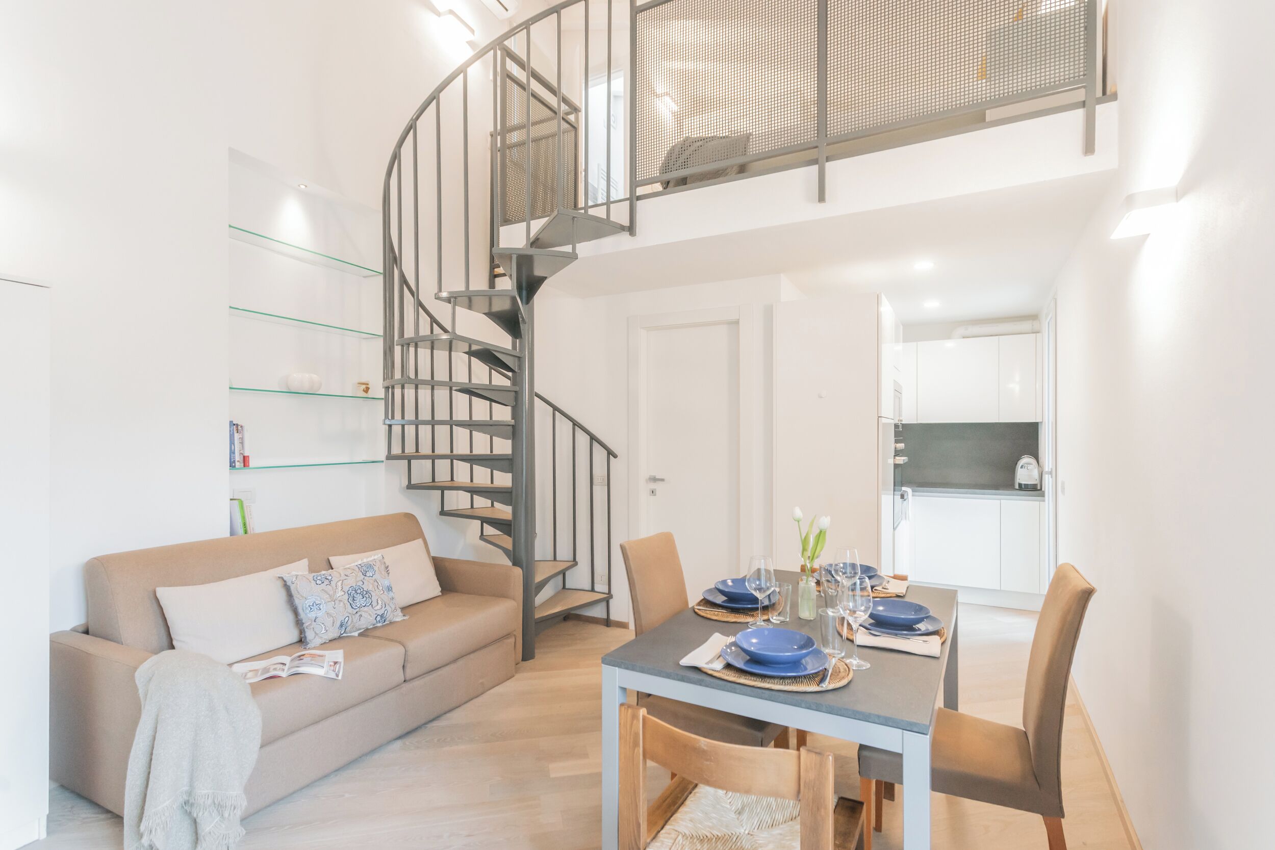 Apartment (2 Bedrooms) | Living area | Flat-screen TV