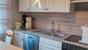 Mikrowelle, Ofen, Geschirrspüler