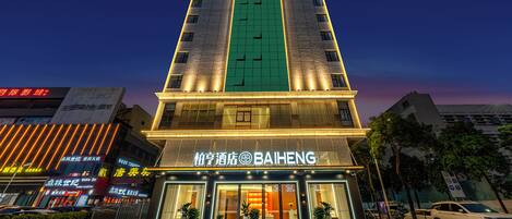 Voorkant van accommodatie