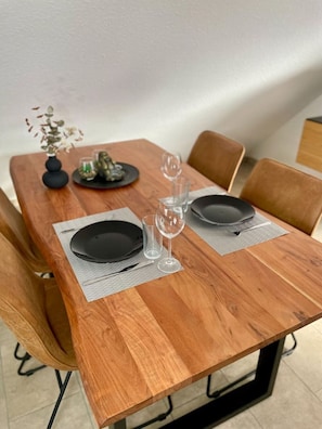 Dining - Ahaus: City oasis with terrace & private garage (Ahaus)