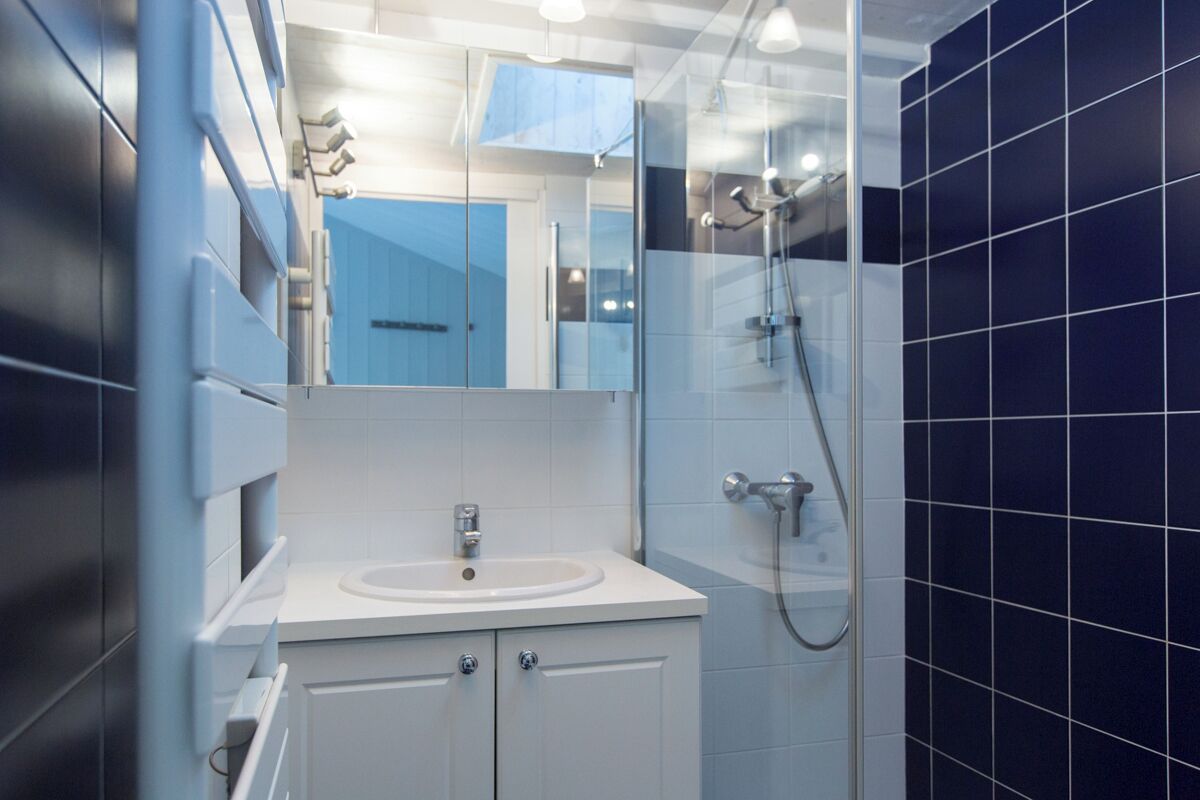Appartement Design, patio (N3 La Sterne Élégante) | Salle de bain | Papier toilette