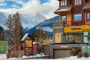 Exterior - Creekside Condo Steps from Main Street | Mountain Views + Fireplace (Canmore)