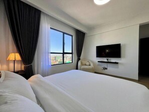 Deluxe-Apartment | 2 Schlafzimmer, Schreibtisch, kostenloses WLAN