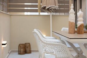 Comfort Apartment, 2 Bedrooms, City View | Terrace/patio