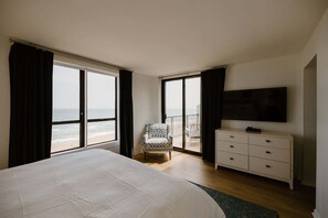 2 dormitorios, tabla de planchar con plancha, cuna de viaje y wifi