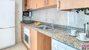 Private kitchen - Central apartment in S'agaró with balcony and parking (S'Agaró)