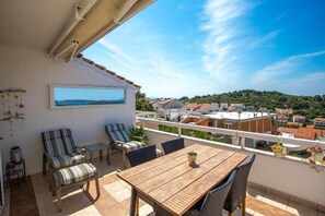 Apartment, Balcony, Partial Sea View | Balcony