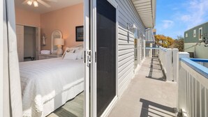 2 bedrooms, iron/ironing board, WiFi, bed sheets - Tybee Condo | Ocean View Porch + Walk to Fun (Tybee Island)