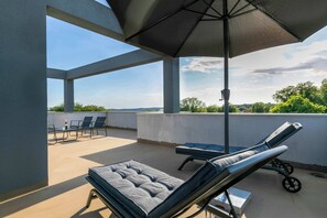 Terrace/patio - Villa Franka with pool near Medulin (Ližnjan)