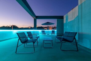 Terrace/patio - Villa Franka with pool near Medulin (Ližnjan)