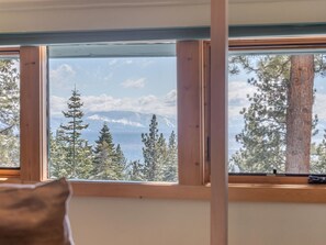 Interior - New HOT TUB! Lake View, Knotty Pine Cabin with Charming Updates (Tahoe Vista)
