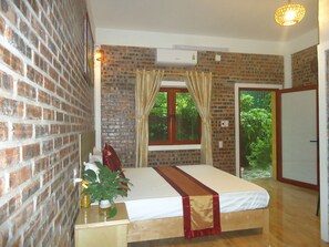 Deluxe Room 102, Garden View | Sengetøy i egyptisk bomull, sengetøy av topp kvalitet og dundyner