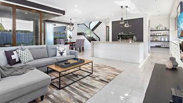 TV, DVD player, offices