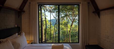 Deluxe Cabin, Mountain View | 1 bedroom, in-room safe, desk, laptop workspace