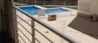 Luxury apartment with pool, 200m from the beach and terrace with barbecue