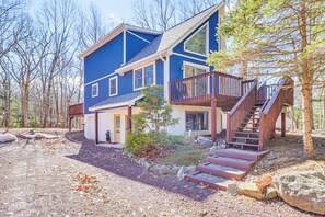 House (3 Bedrooms) | Interior - Walk to Lake Harmony: Family Retreat w/ Decks! (Lake Harmony)