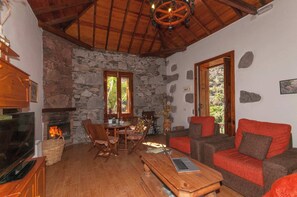 House | Living room - Rural Stone House With Private Pool (San Bartolomé de Tirajana)