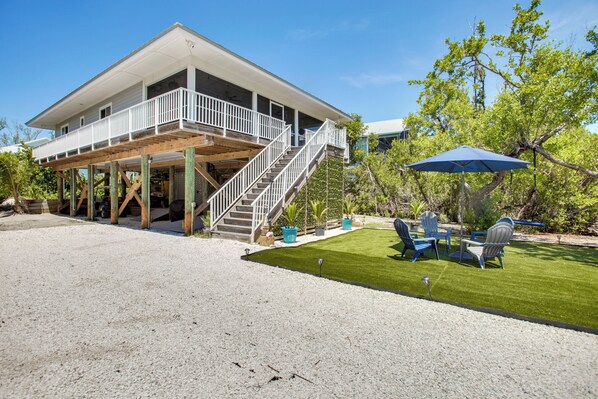 Front of property - Little Gasparilla Island Escape on Private Island! (Placida)