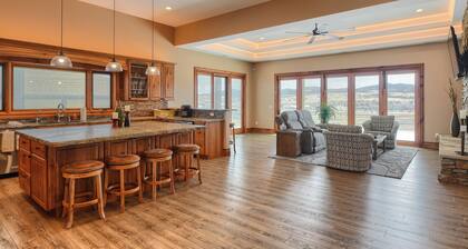 Incredible Panoramic View, Close to Spearfish, Very Open Floor Plan & Paved!