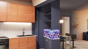 Private kitchen - Athens Niarchos Luxury Apartment (Kallithea)