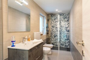 Standard Apartment, City View | Bathroom - Pleasant 2BR flat next to Genoa Port (Genoa)