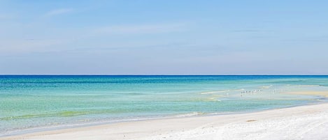 Una spiaggia nelle vicinanze
