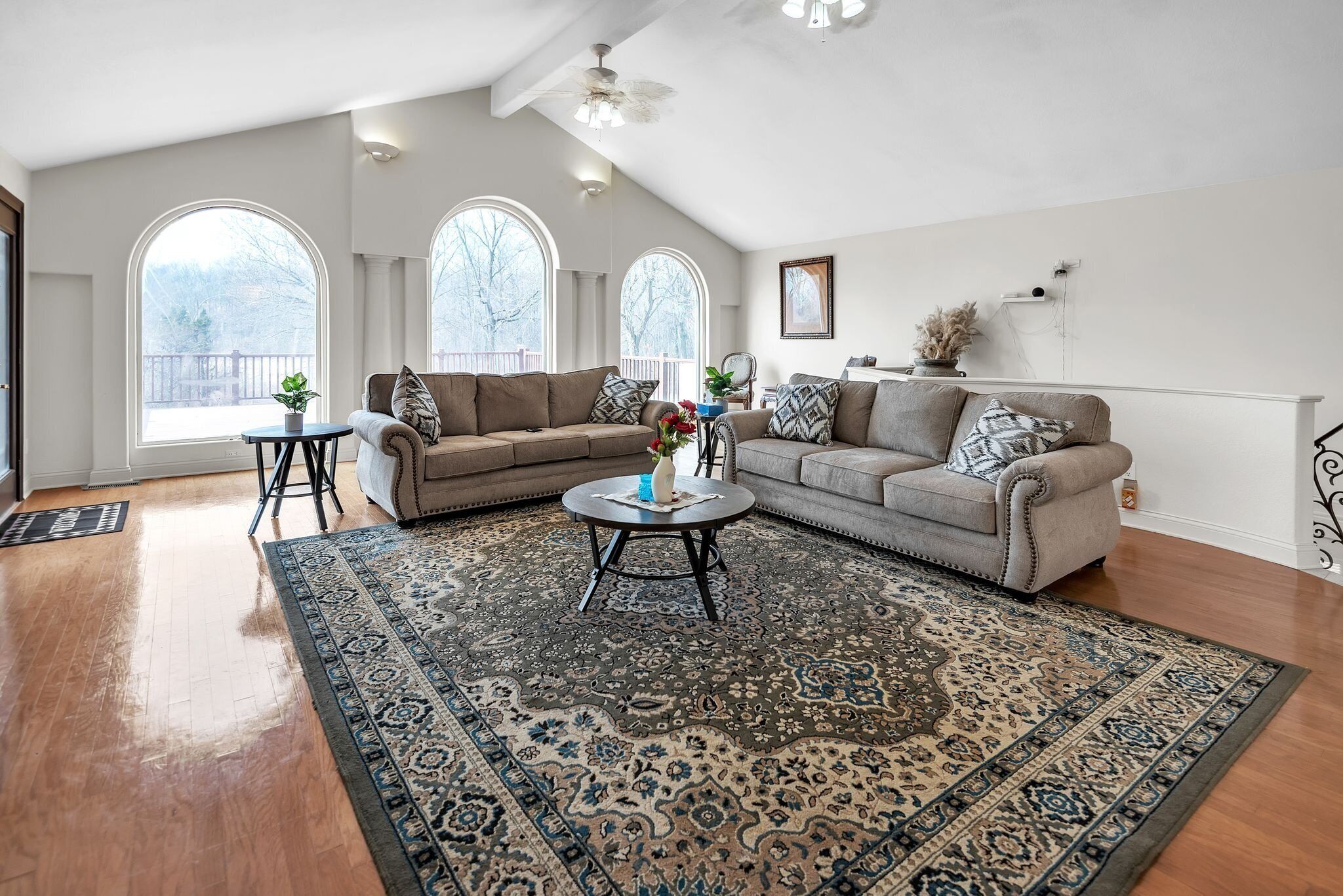 Villa, 5 Bedrooms | Living area | Smart TV, streaming services