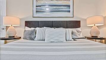 4 bedrooms, iron/ironing board, travel crib, WiFi
