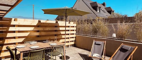 Appartement de Vacances- RDC- 4 Personnes | 露台/庭院