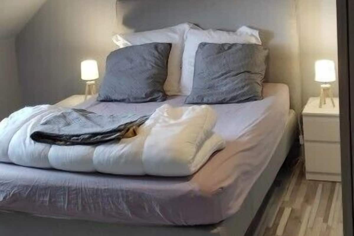 Economy Apartment, Garden Area | 2 bedrooms, blackout drapes, soundproofing, iron/ironing board