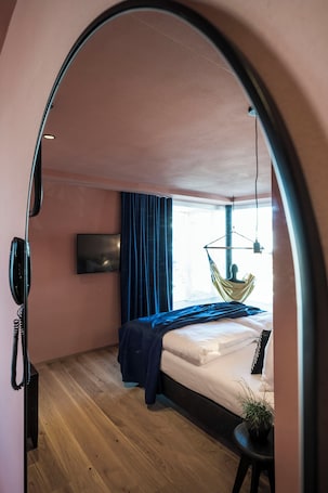 Deluxe Double Room, Balcony, Mountain View | In-room safe, blackout drapes, soundproofing, free WiFi. Sporthotel Passo Carezza