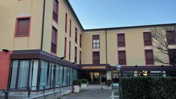 Fassade der Unterkunft